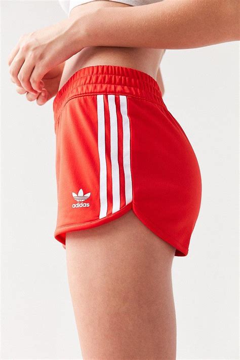 Adidas red shorts